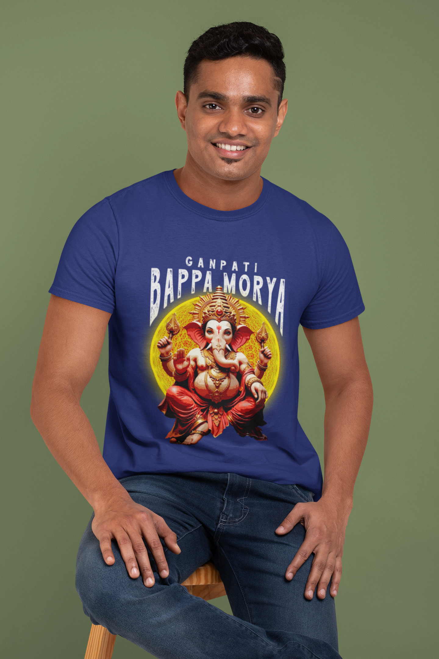 Men's Ganpati D3 T-Shirt