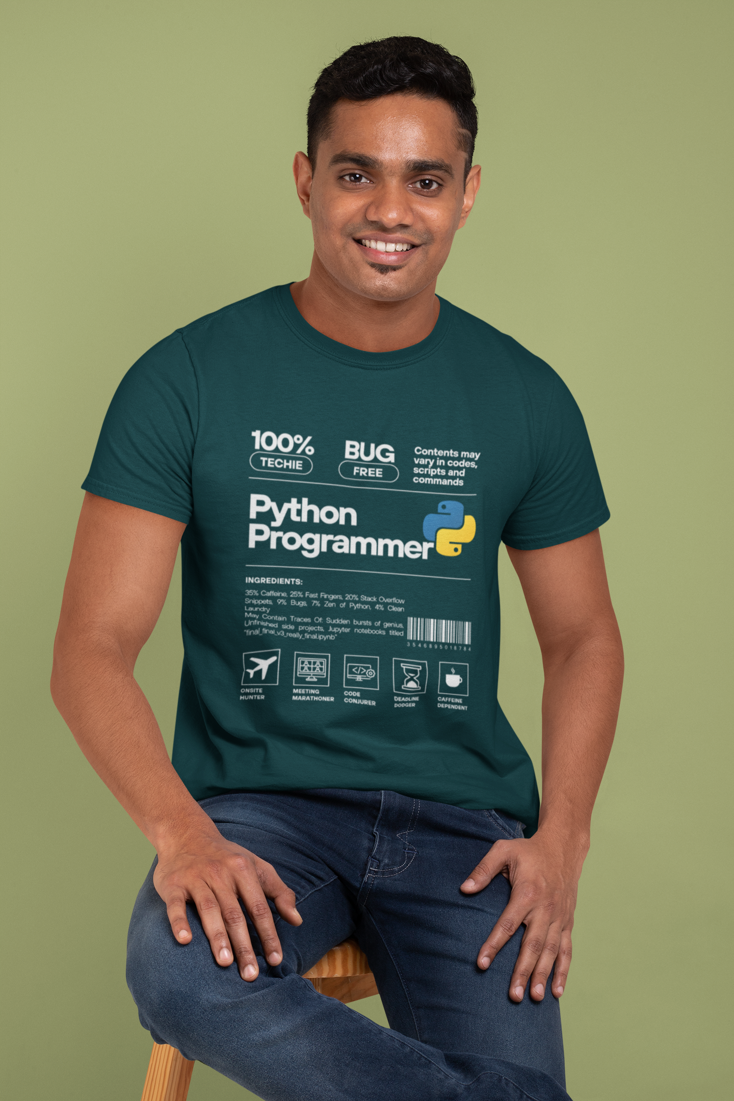 Men's Python Programmer T-Shirt