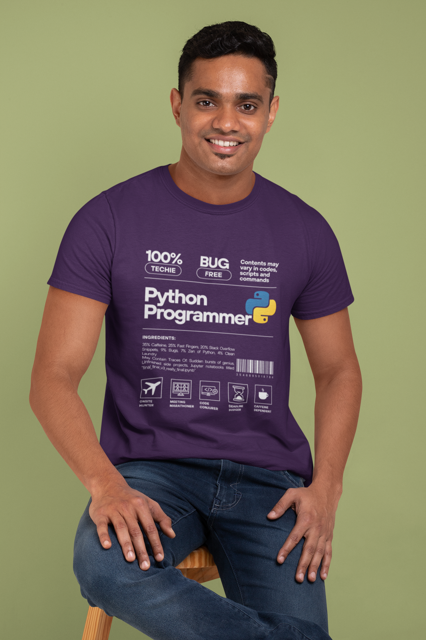 Men's Python Programmer T-Shirt