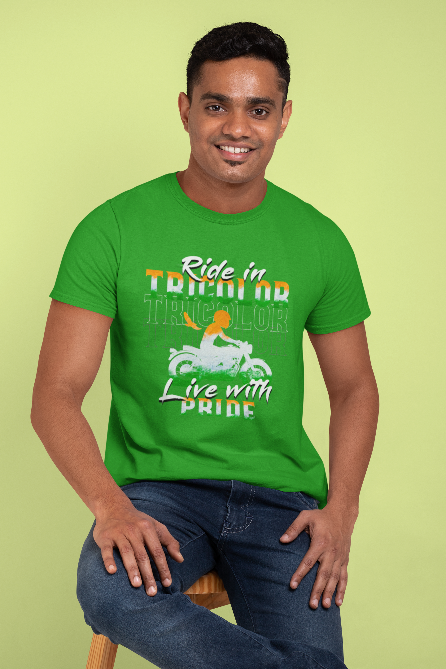 Men's Tricolor Ride T-Shirt