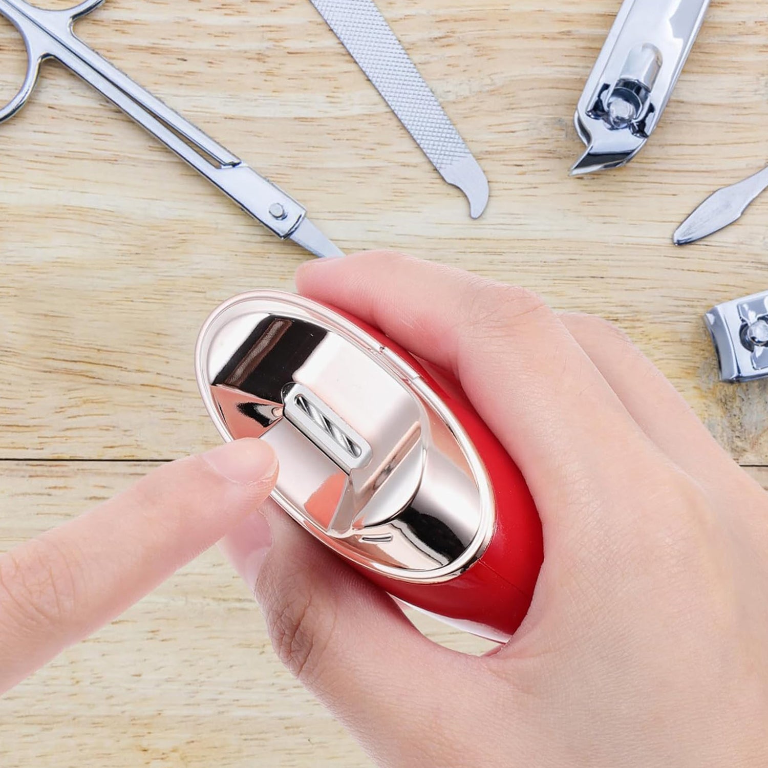 Automatic Electric Nail Clipper Filer