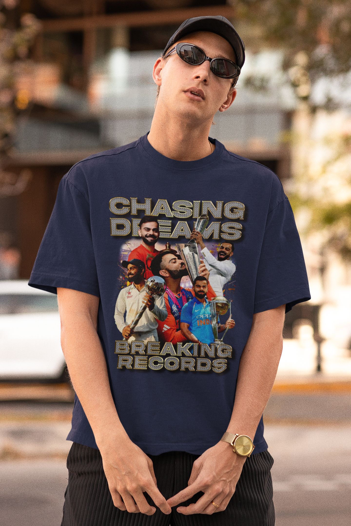 Kohli Records Oversized T-Shirt