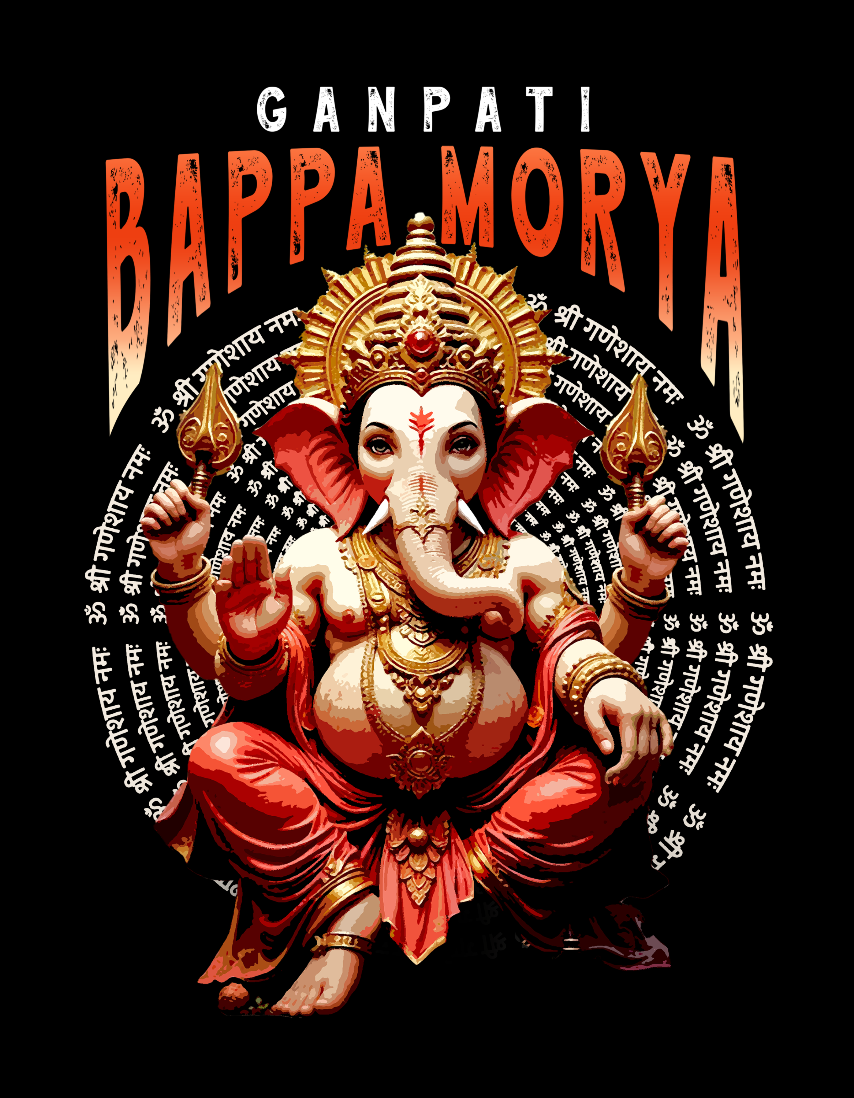 Men's Ganpati D2 T-Shirt