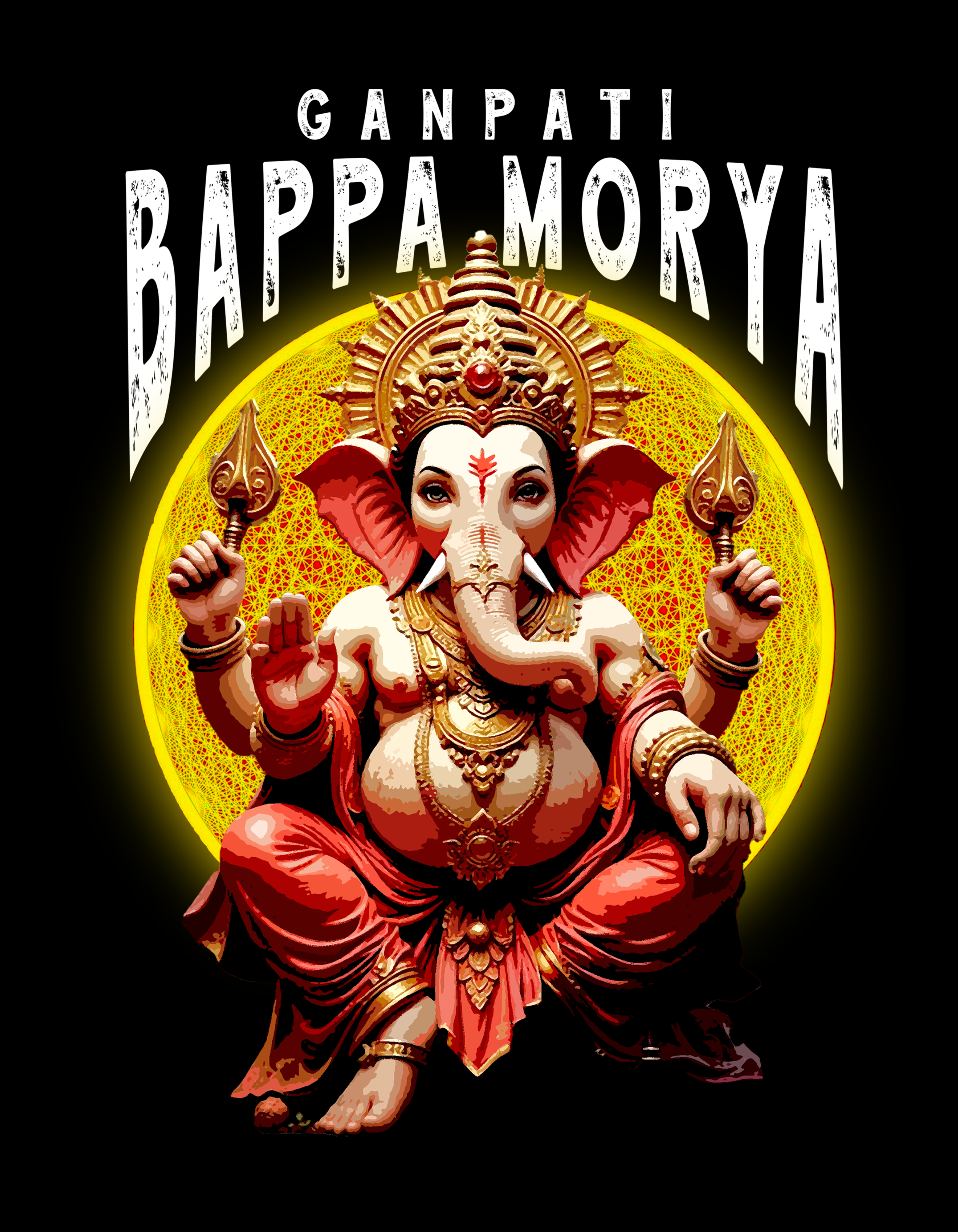Men's Ganpati D3 T-Shirt