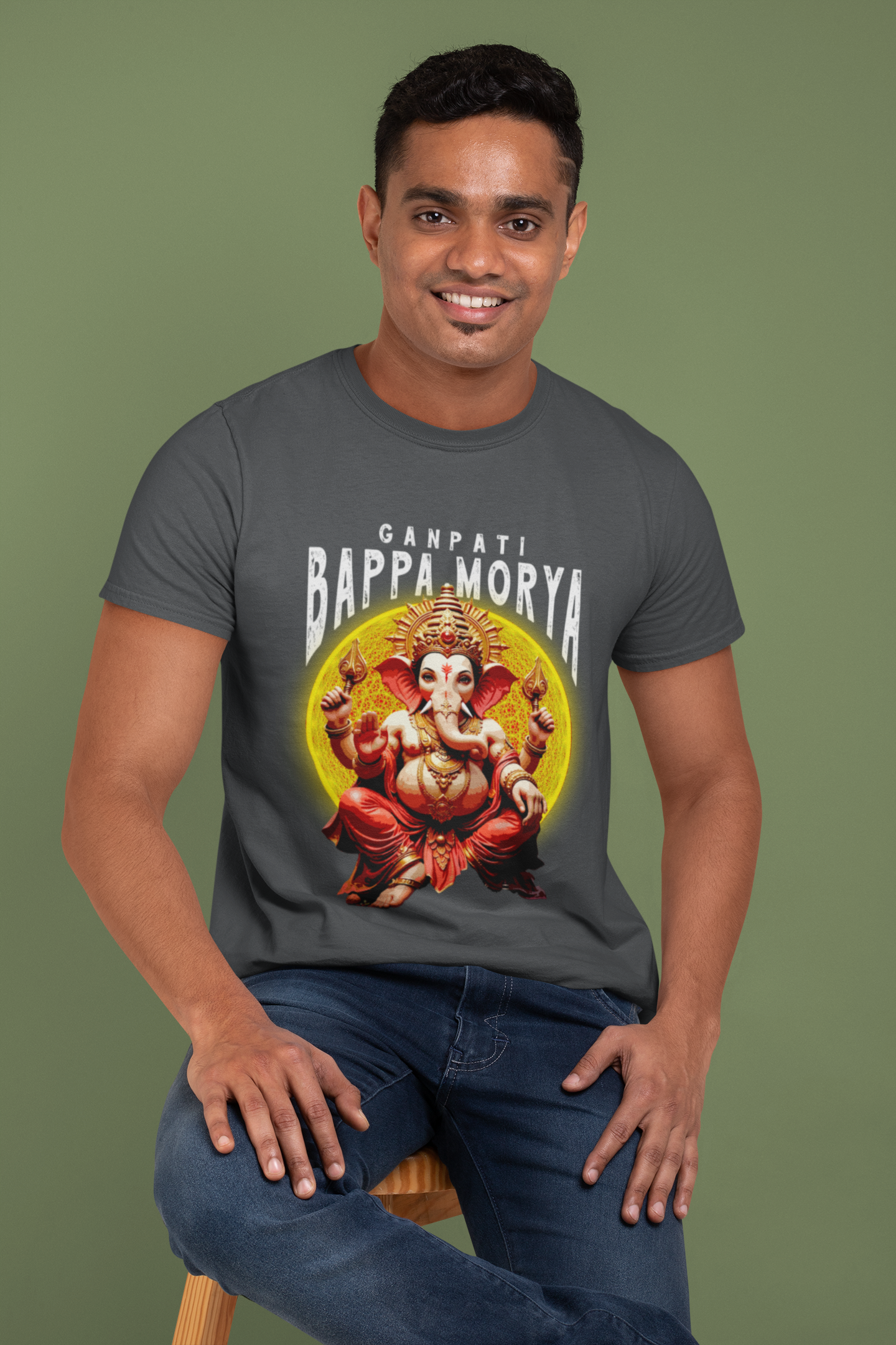 Men's Ganpati D3 T-Shirt
