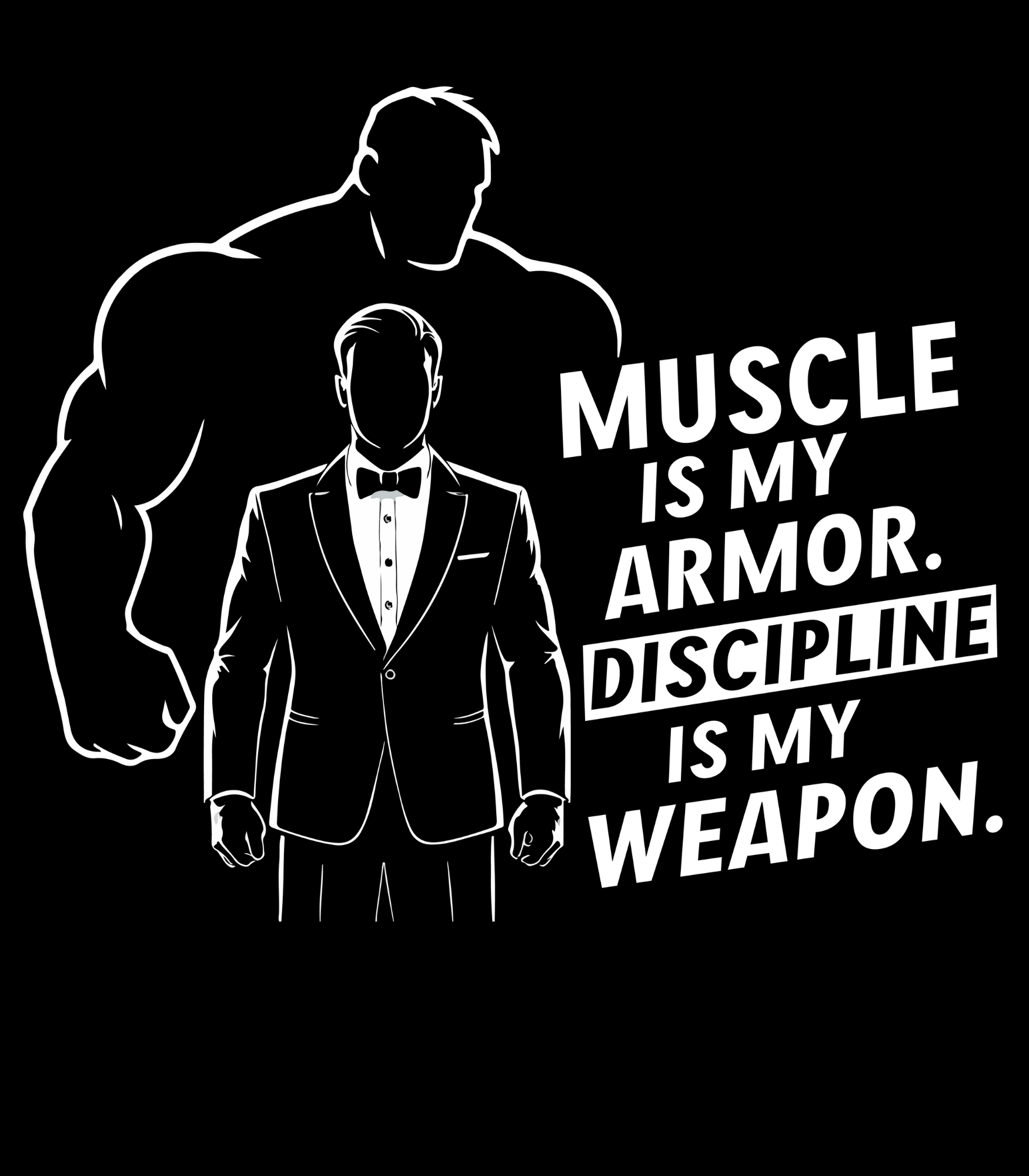 Men's Gym Discipline Sleeveless T-Shirt