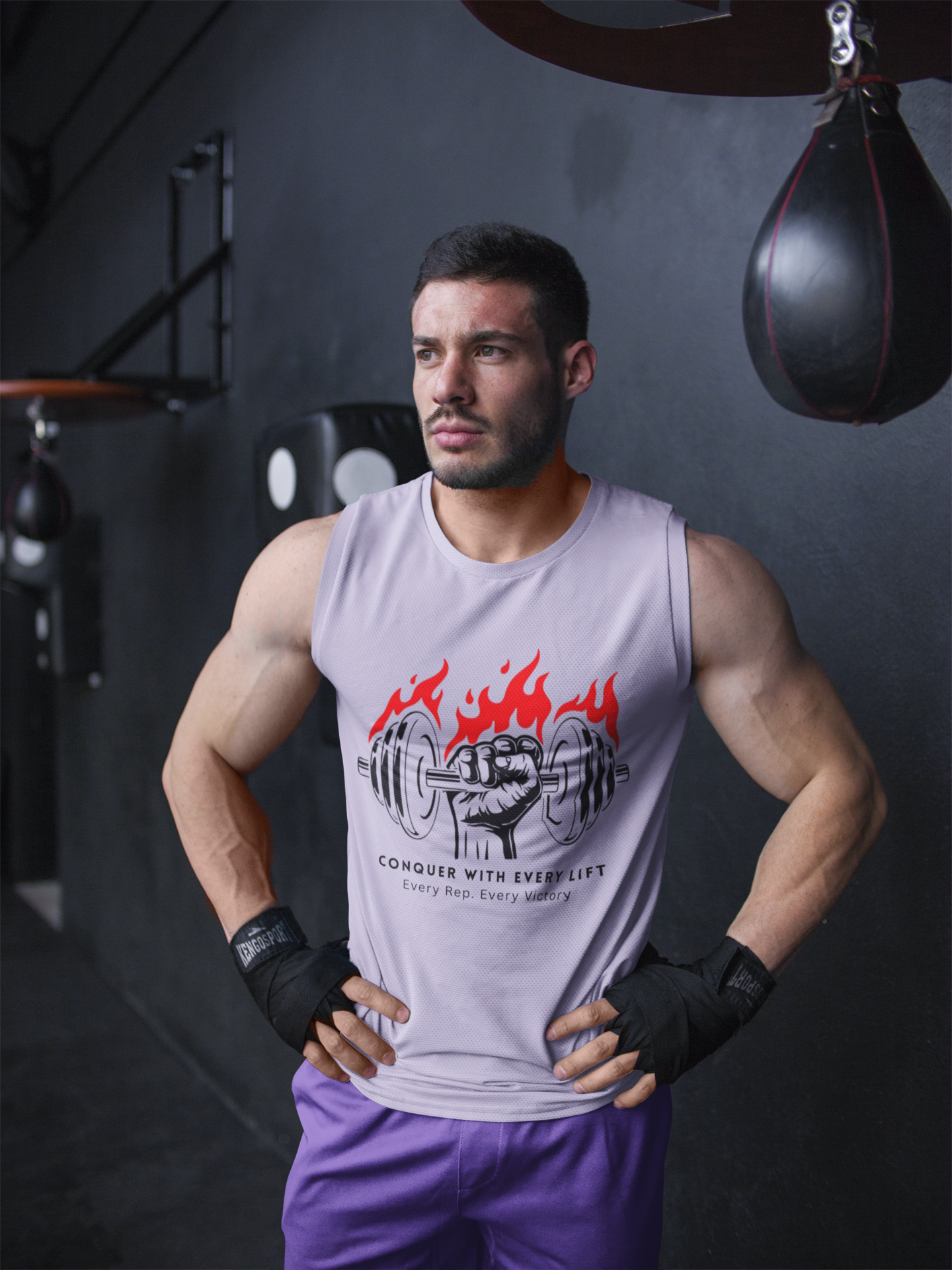Men's Gym Lift Sleeveless T-Shirt