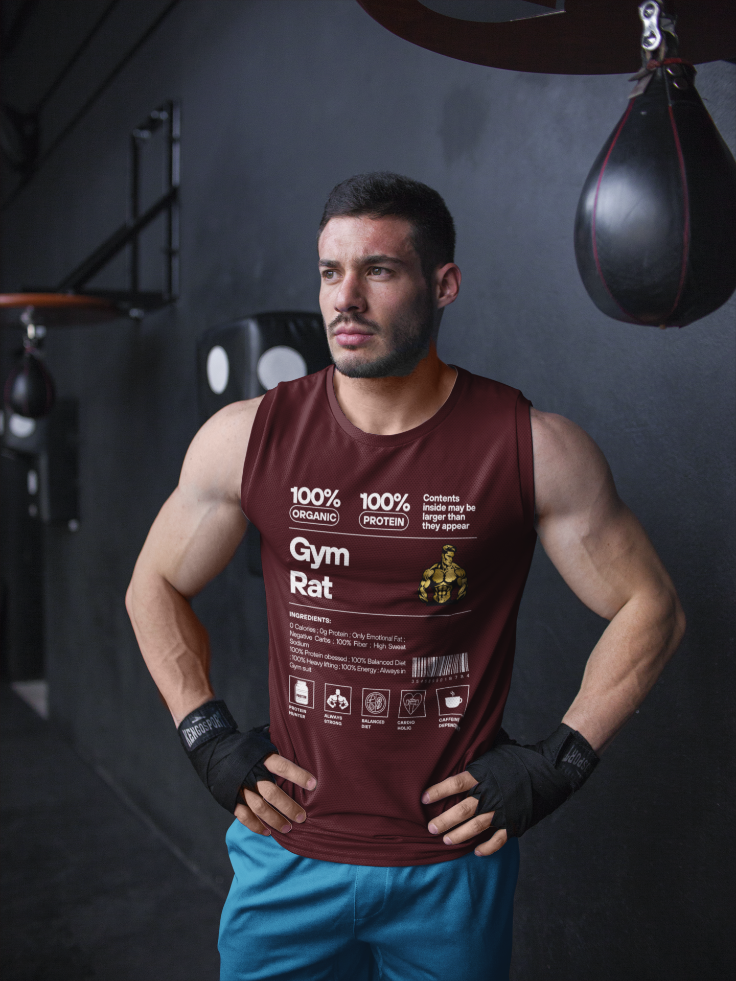 Men's Gym Defn Sleeveless T-Shirt