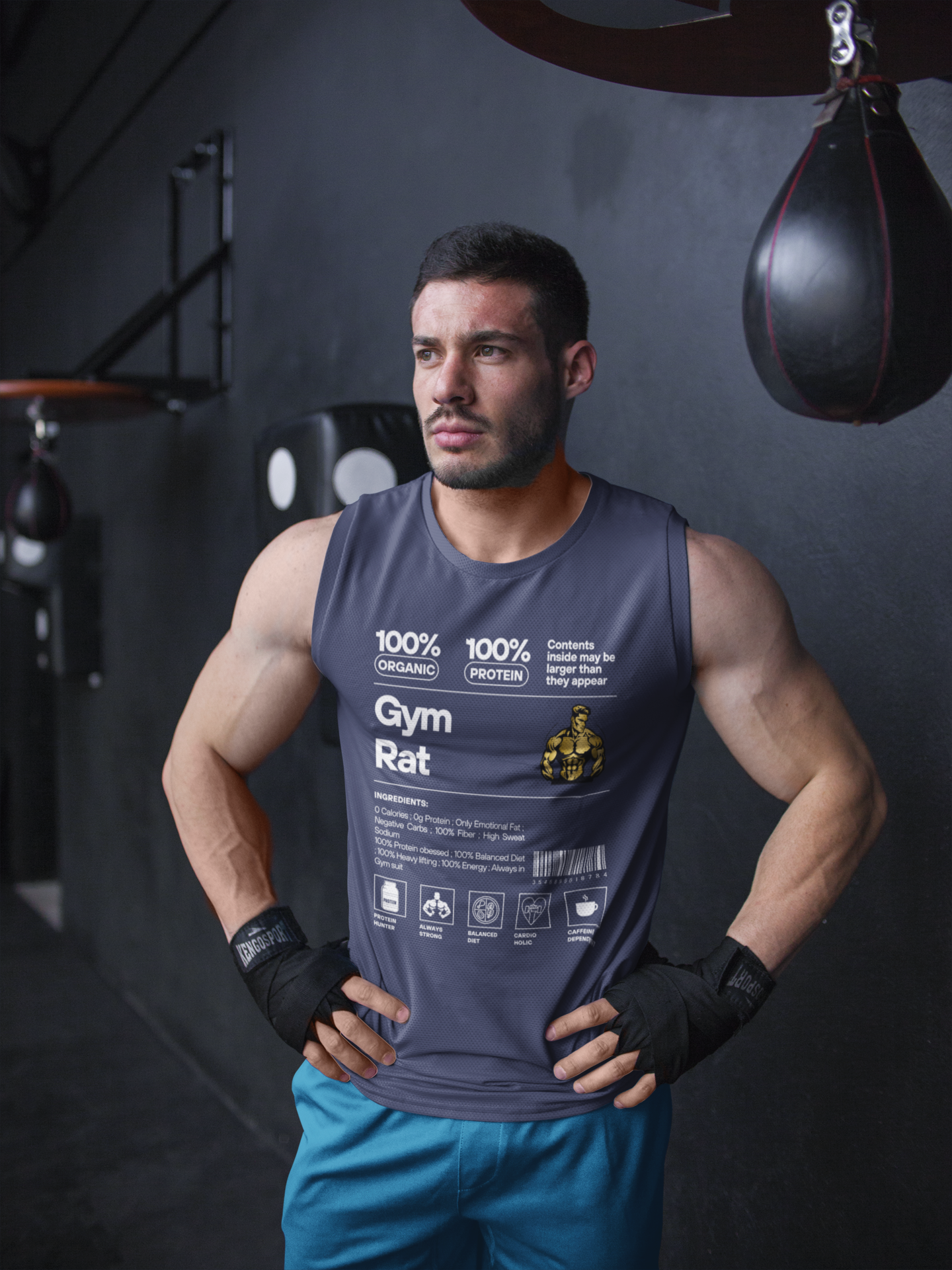 Men's Gym Defn Sleeveless T-Shirt