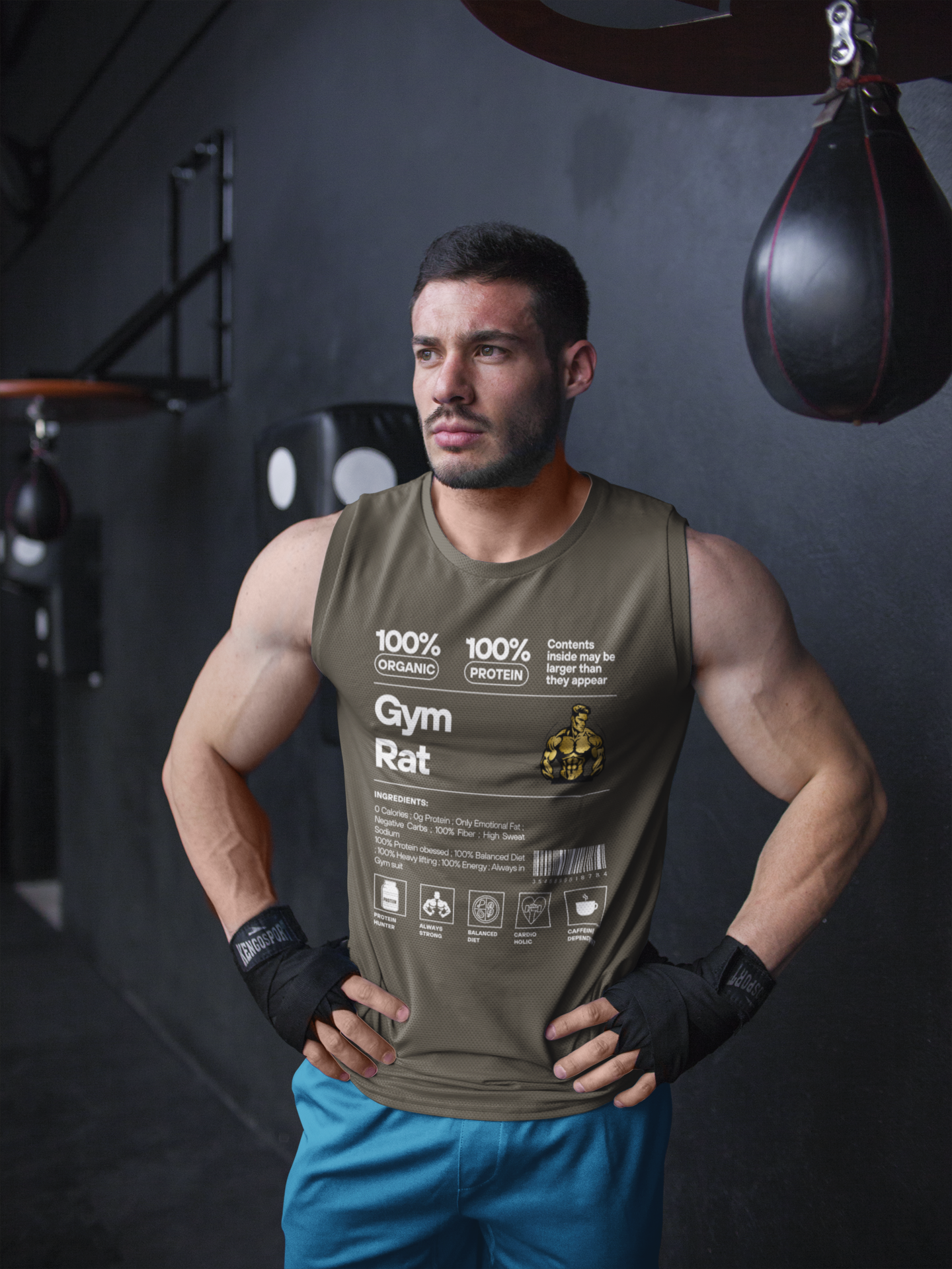Men's Gym Defn Sleeveless T-Shirt