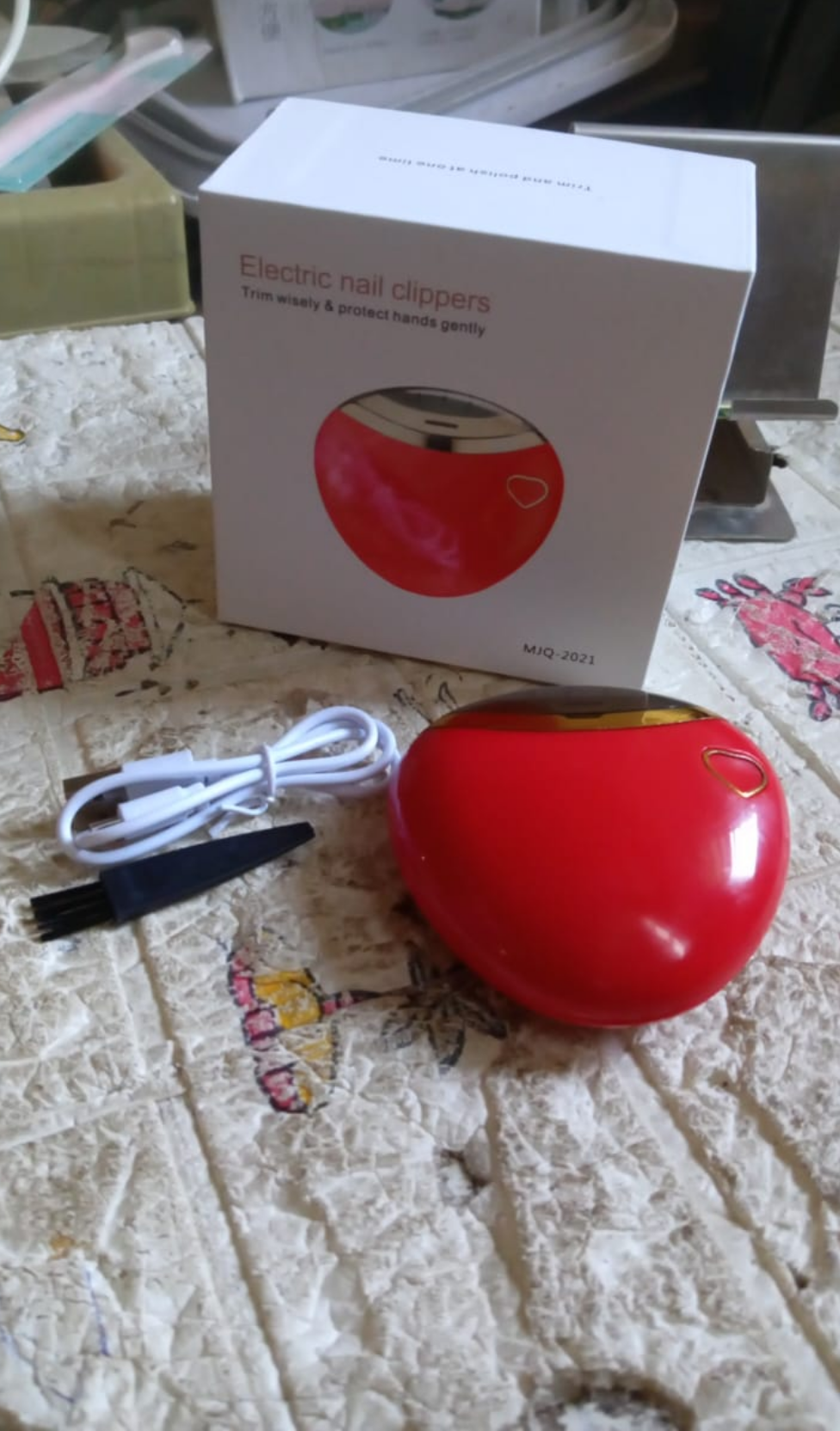 Automatic Electric Nail Clipper Filer