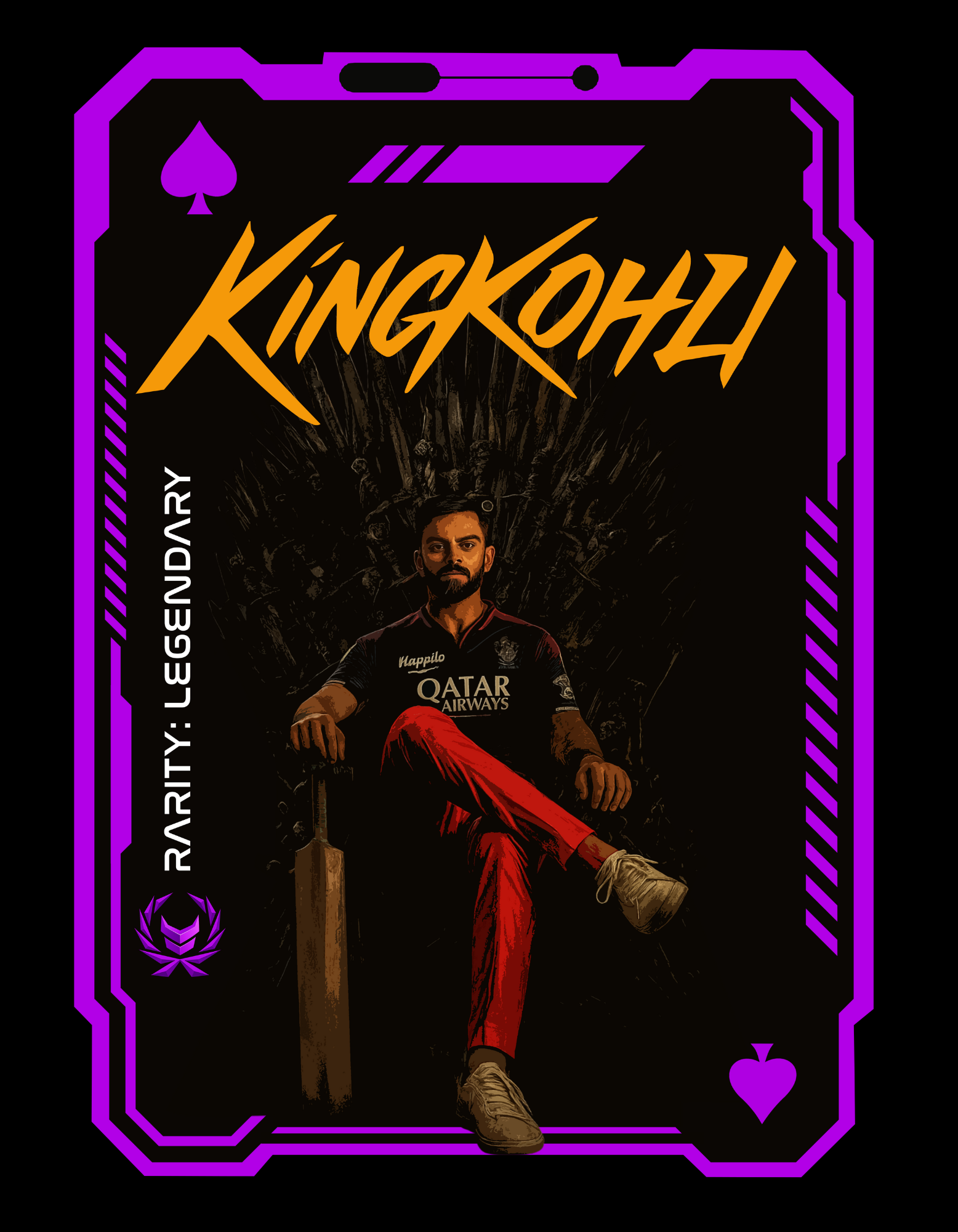 Men's King Kohli T-Shirt