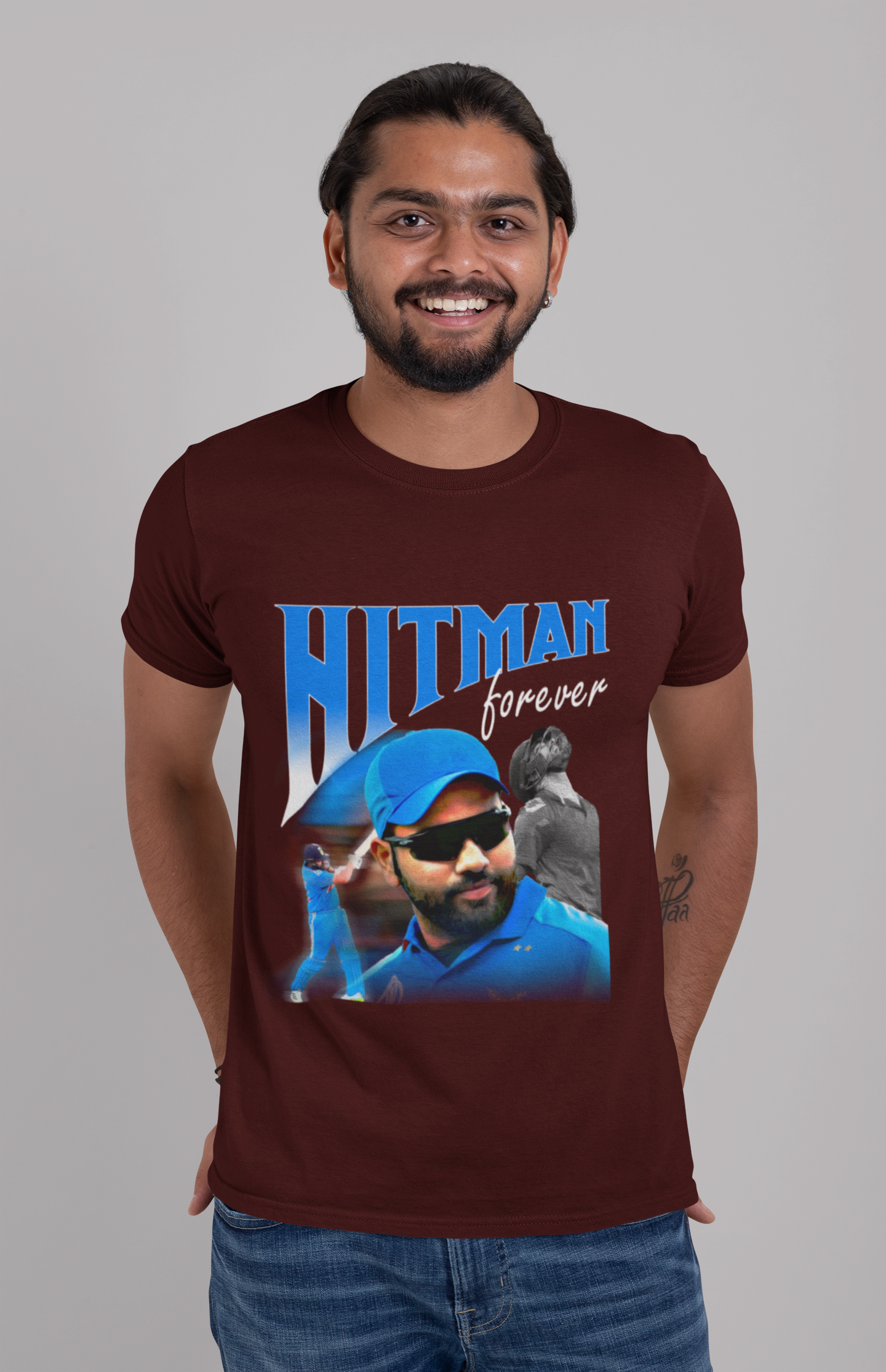 Men's Rohit Hitman T-Shirt