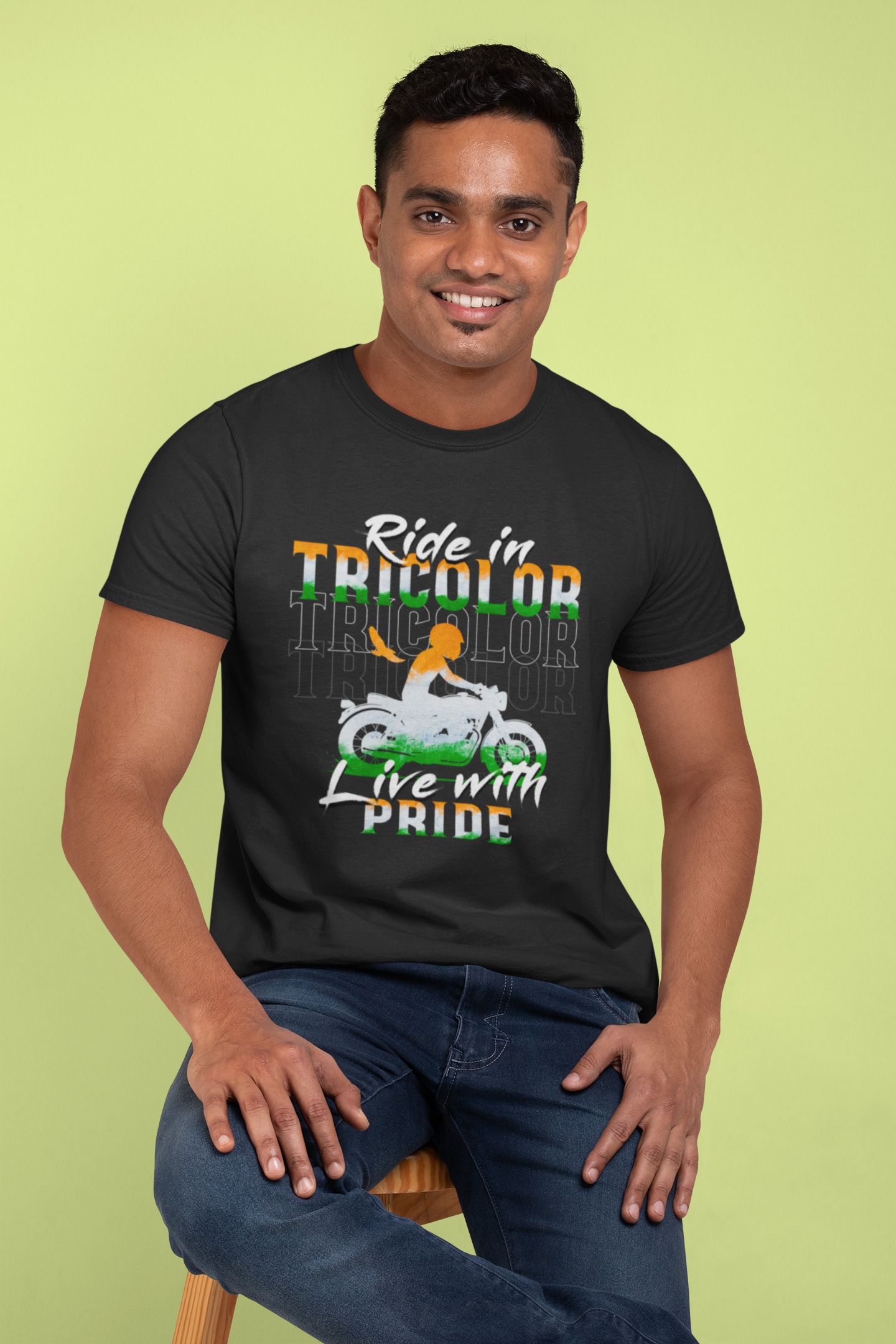 Men's Tricolor Ride T-Shirt