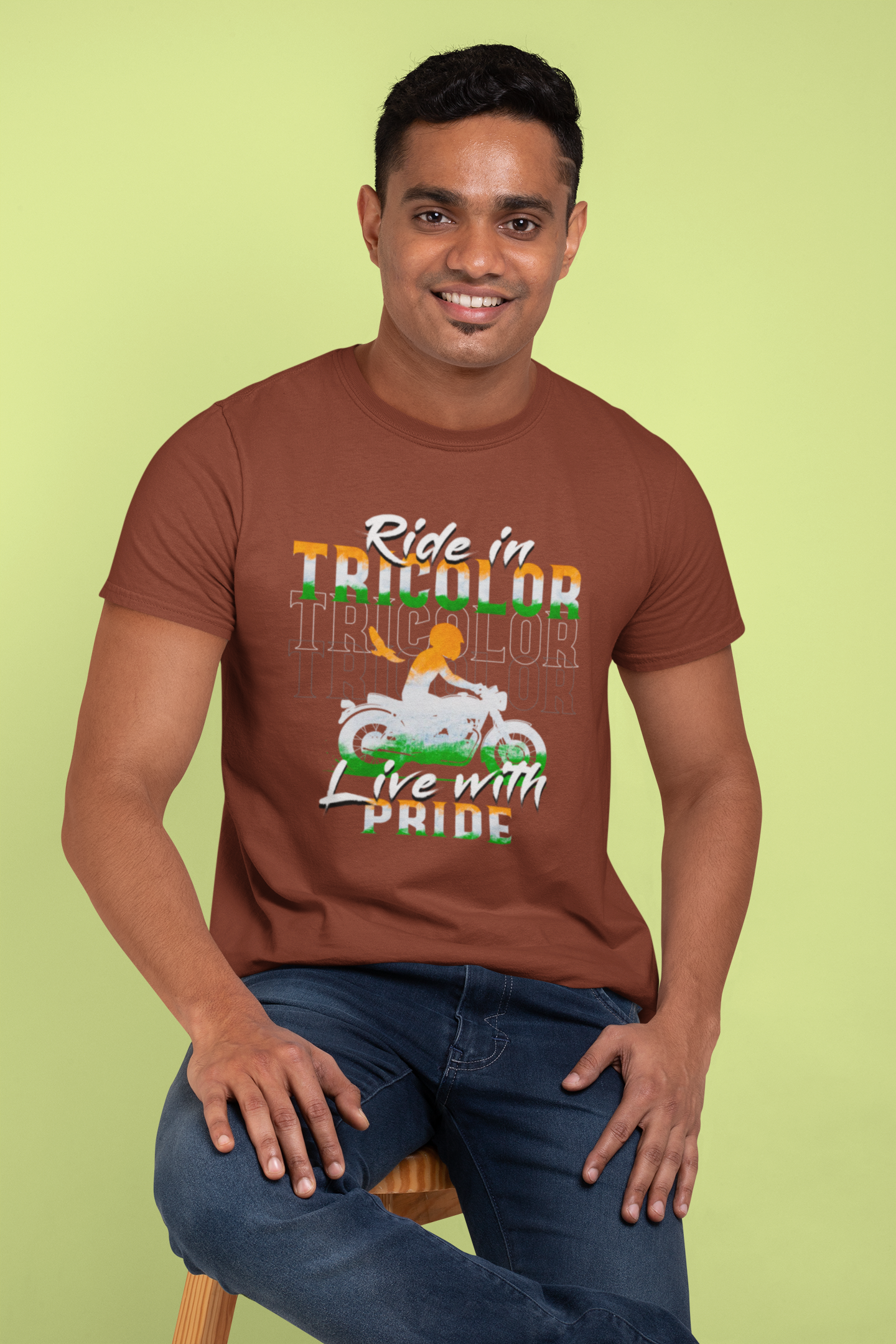 Men's Tricolor Ride T-Shirt