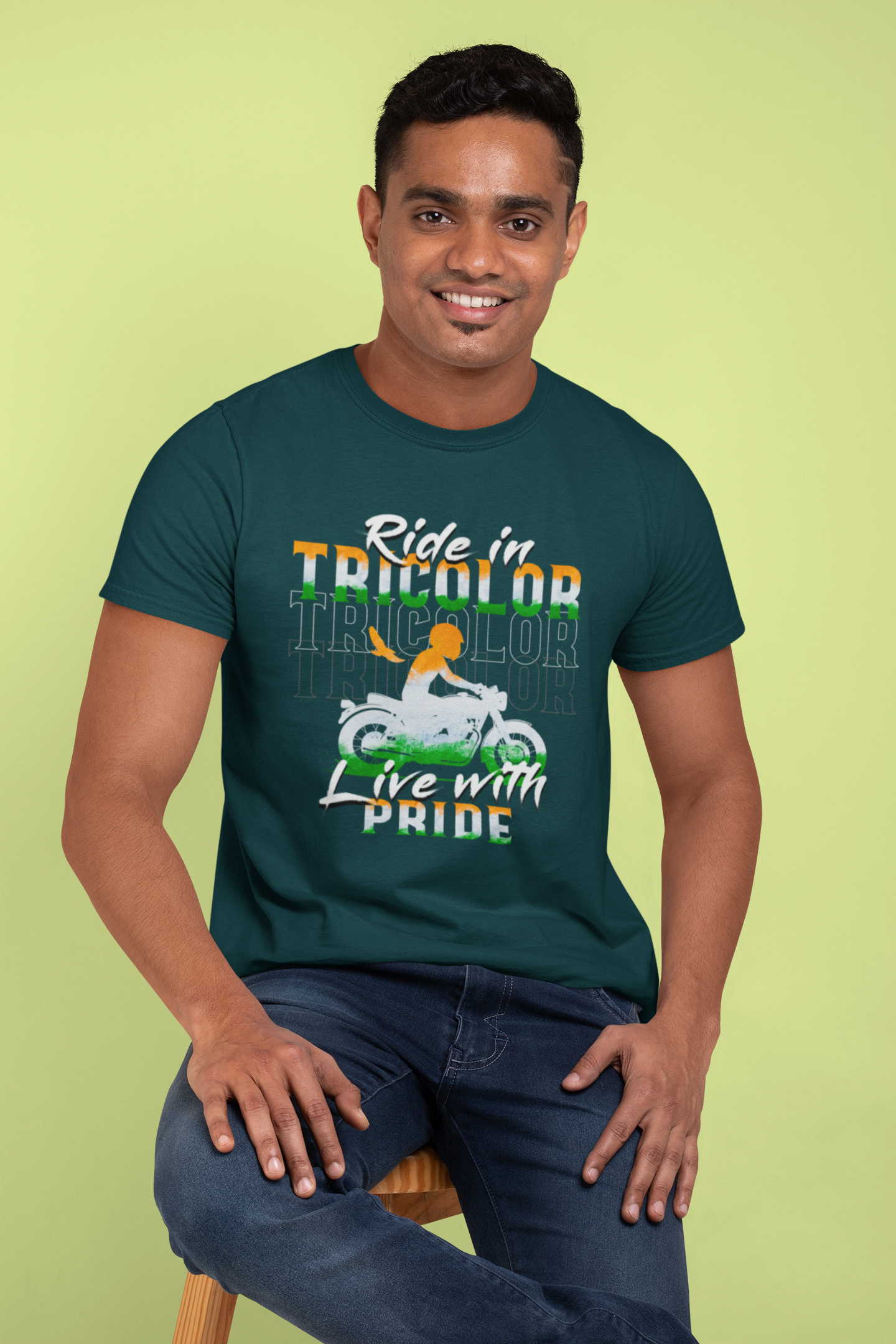 Men's Tricolor Ride T-Shirt