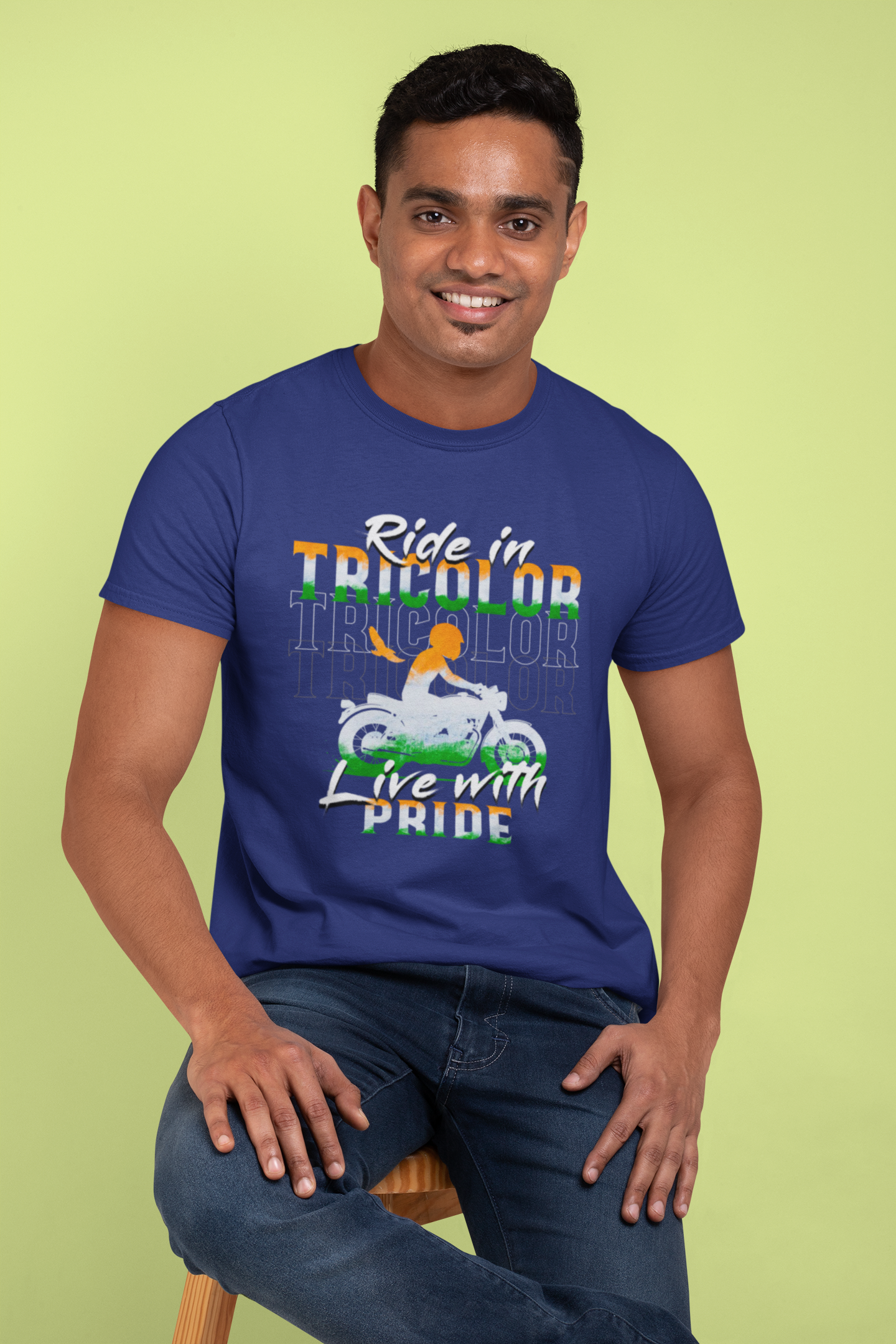 Men's Tricolor Ride T-Shirt
