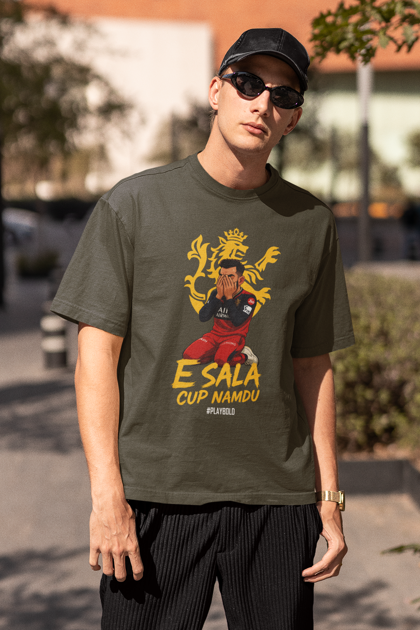 Kohli Cup Naamdu Oversized T-Shirt