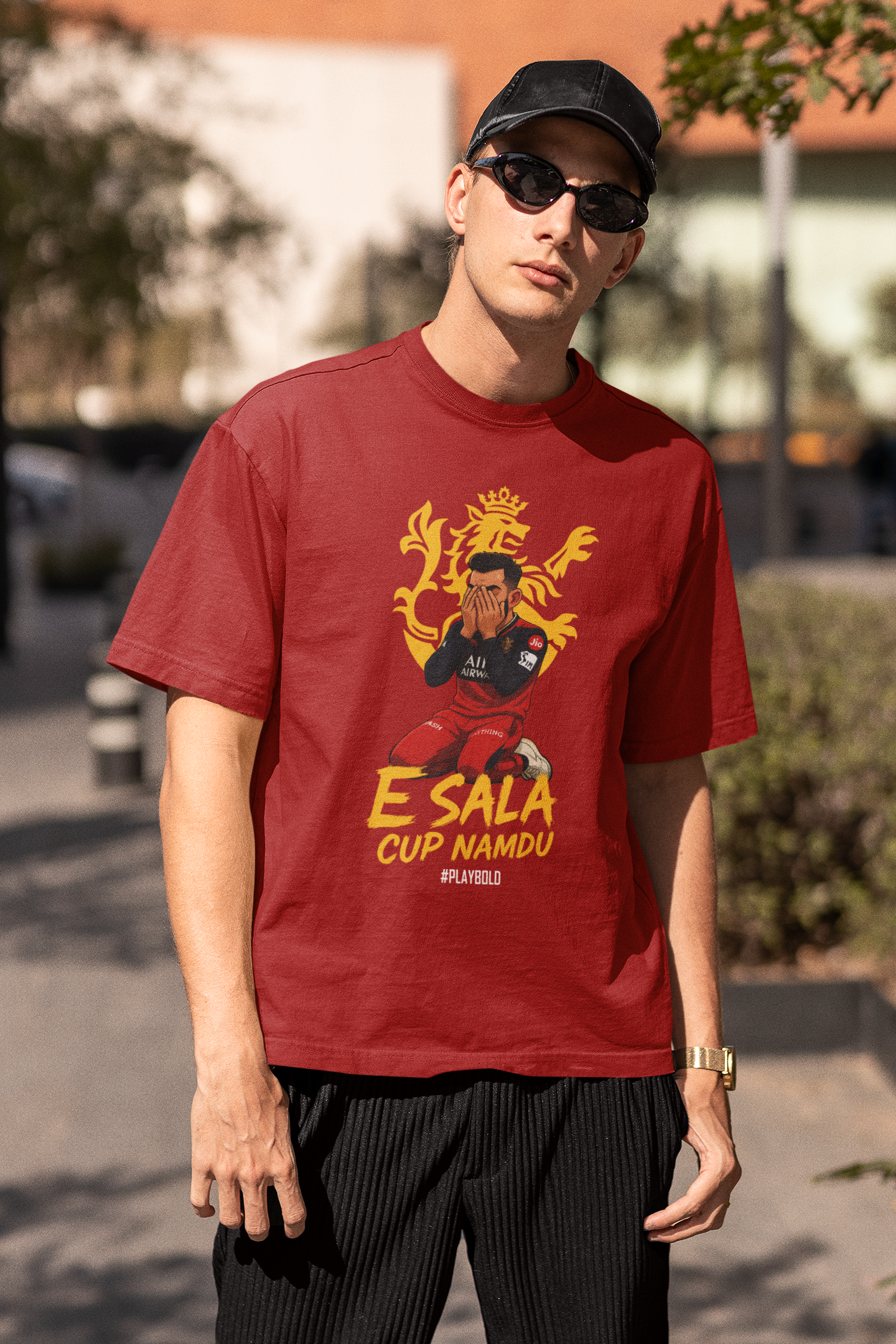 Kohli Cup Naamdu Oversized T-Shirt