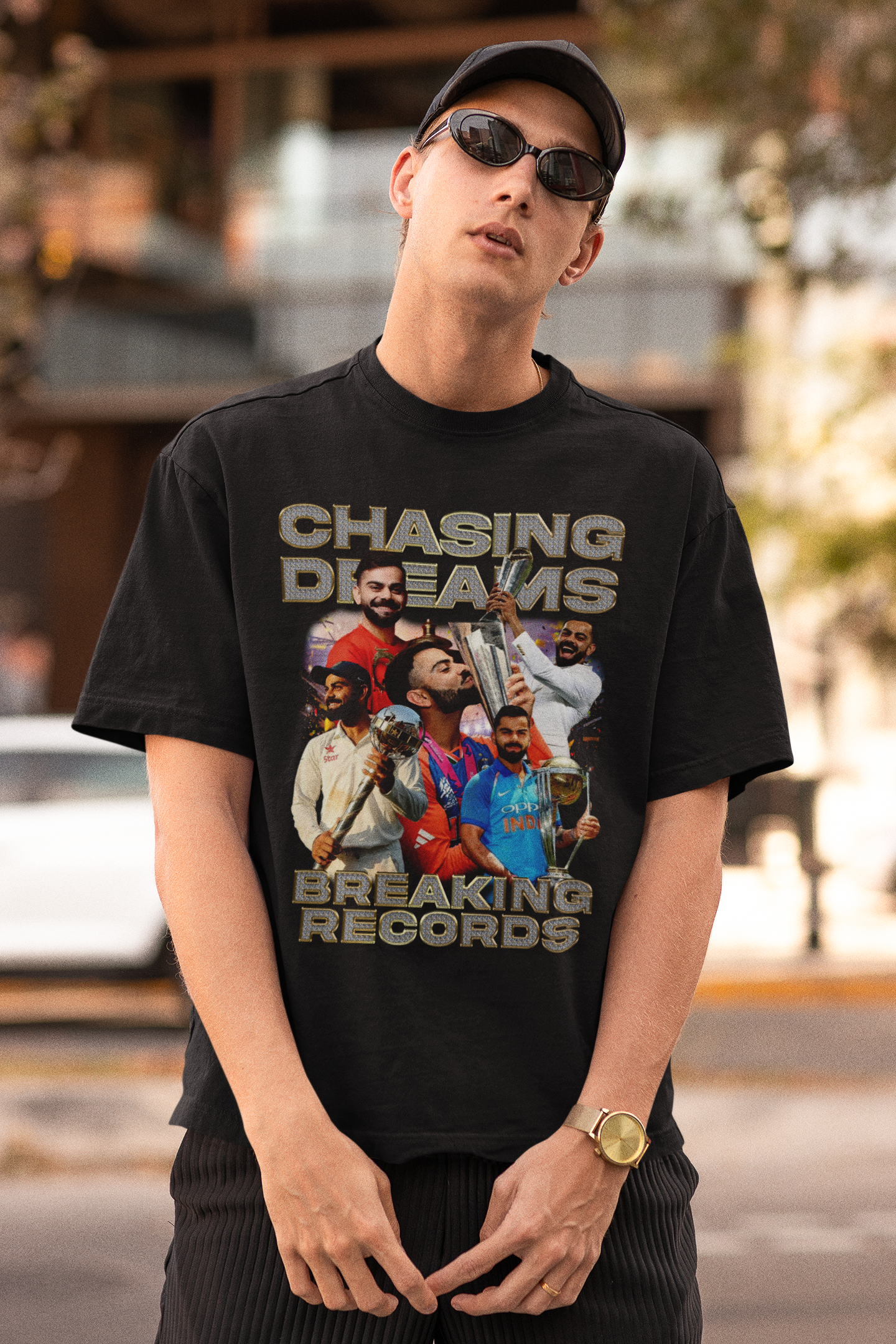 Kohli Records Oversized T-Shirt