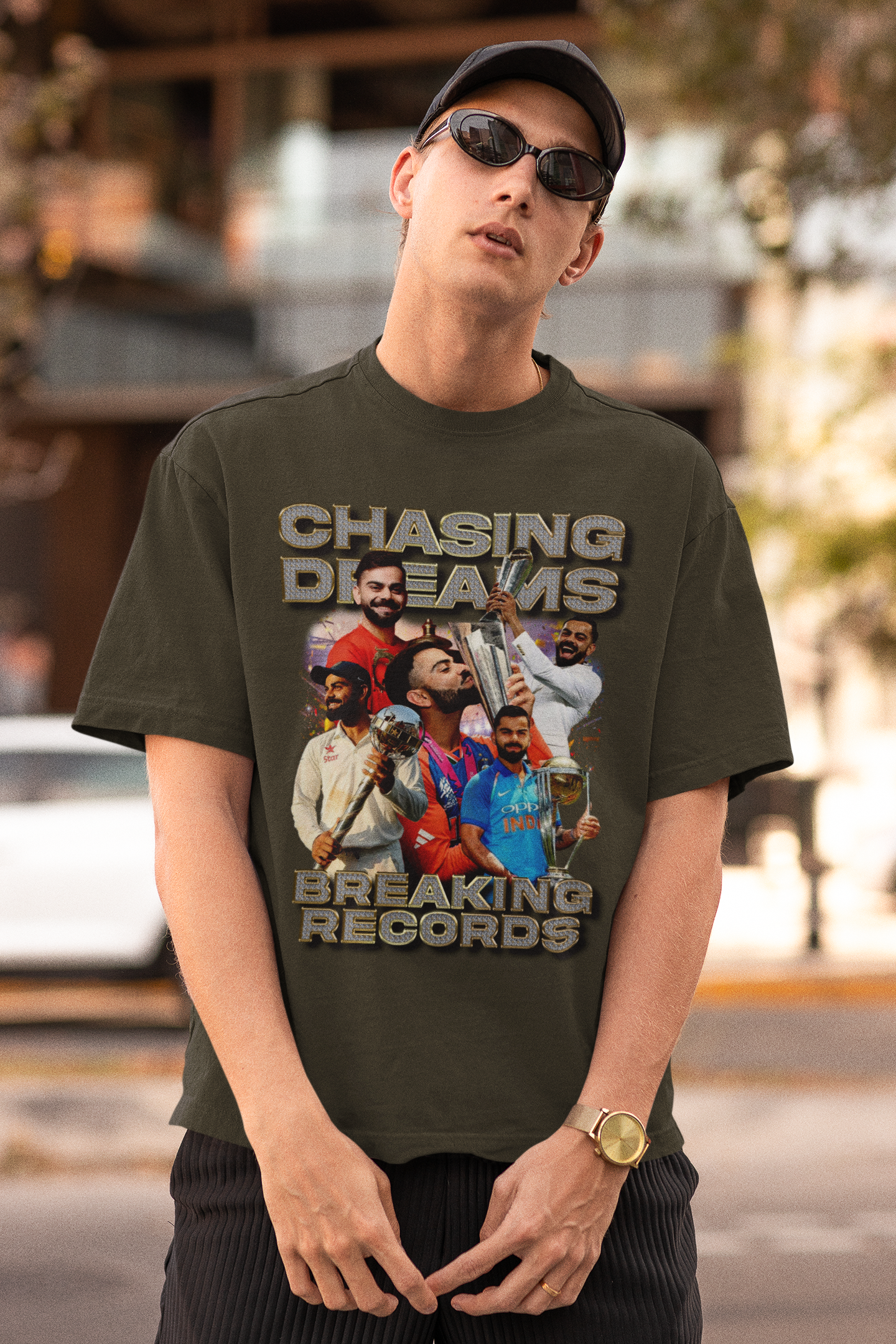 Kohli Records Oversized T-Shirt