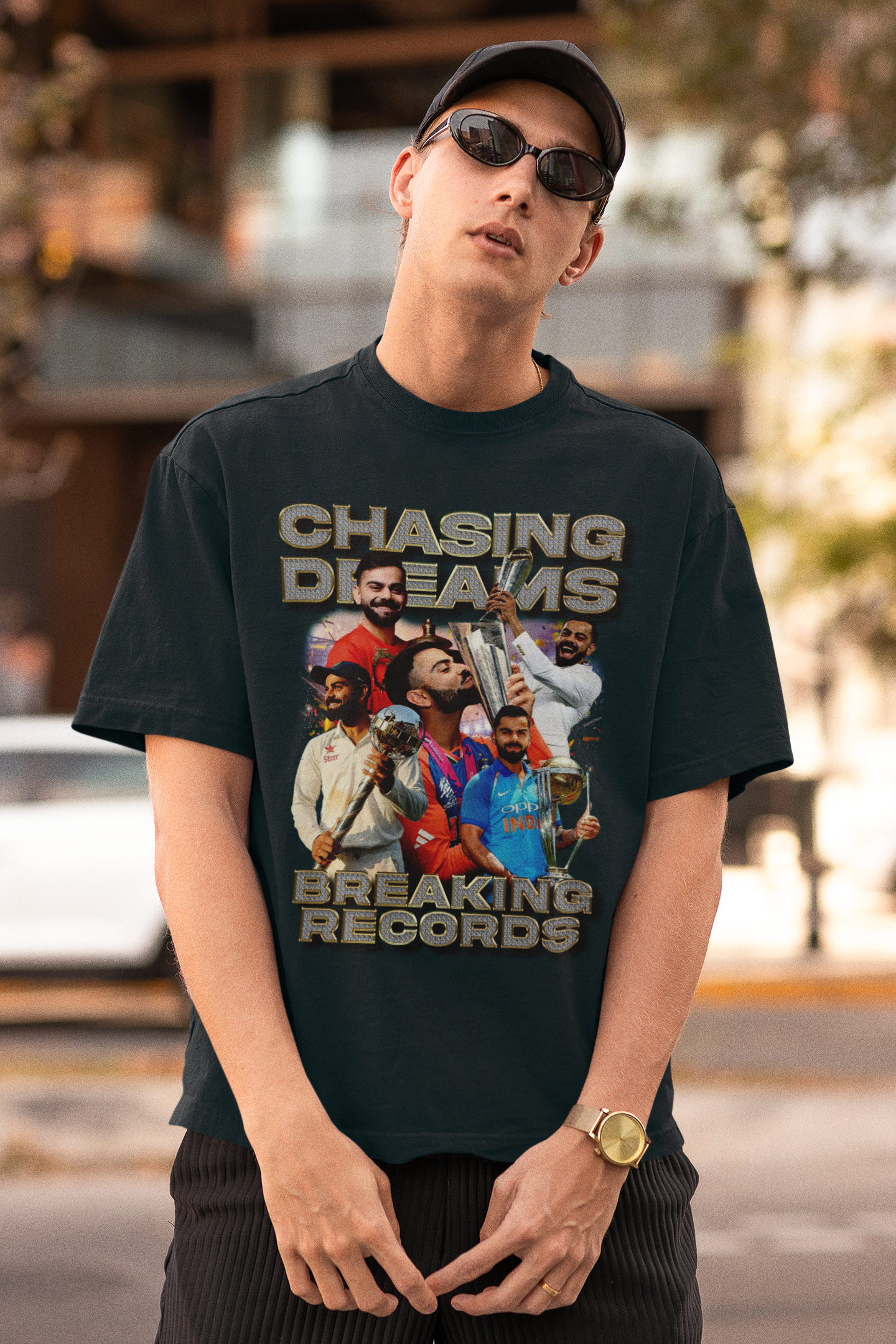 Kohli Records Oversized T-Shirt